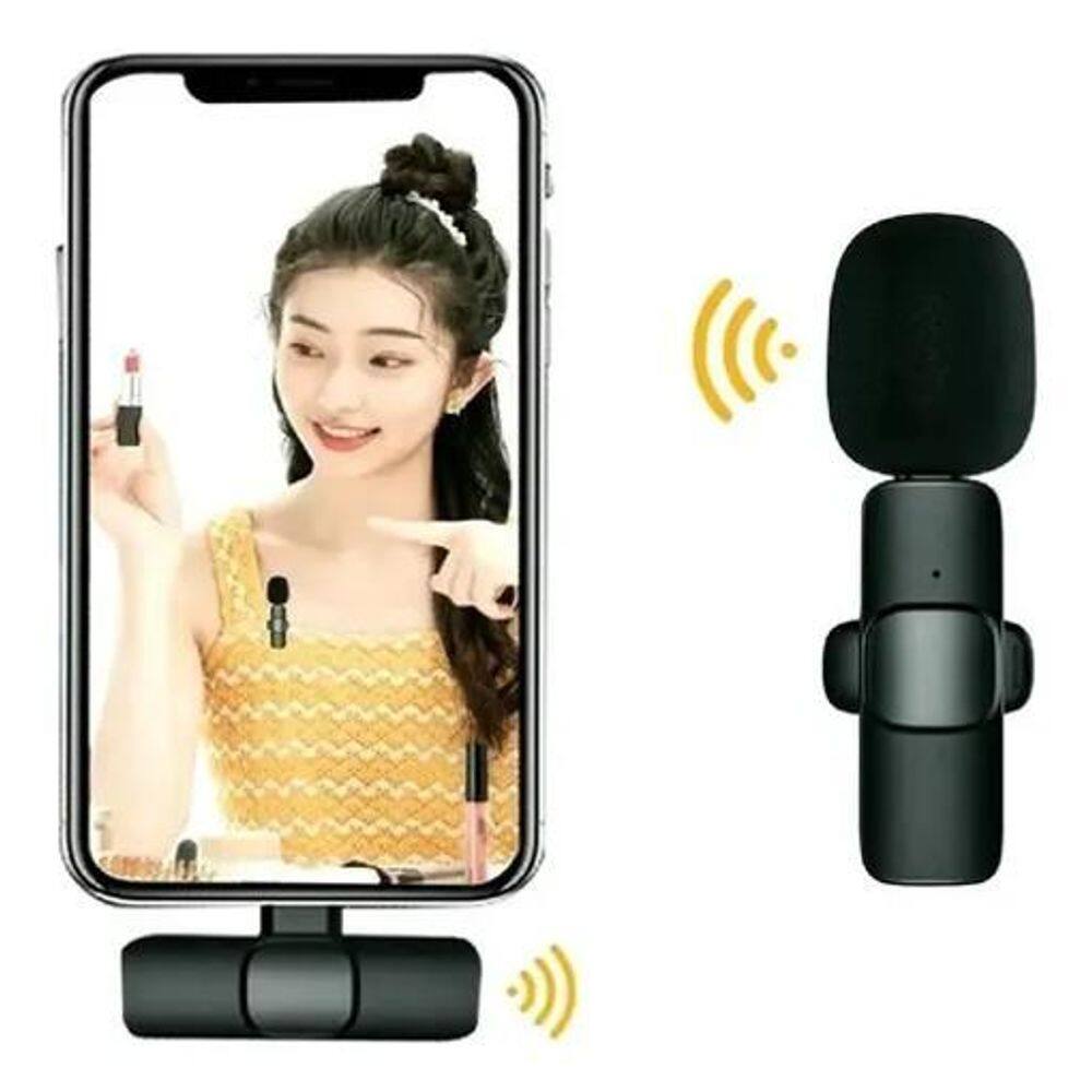 Microfone Tipo C Compacto Para Gravações Em Movimento