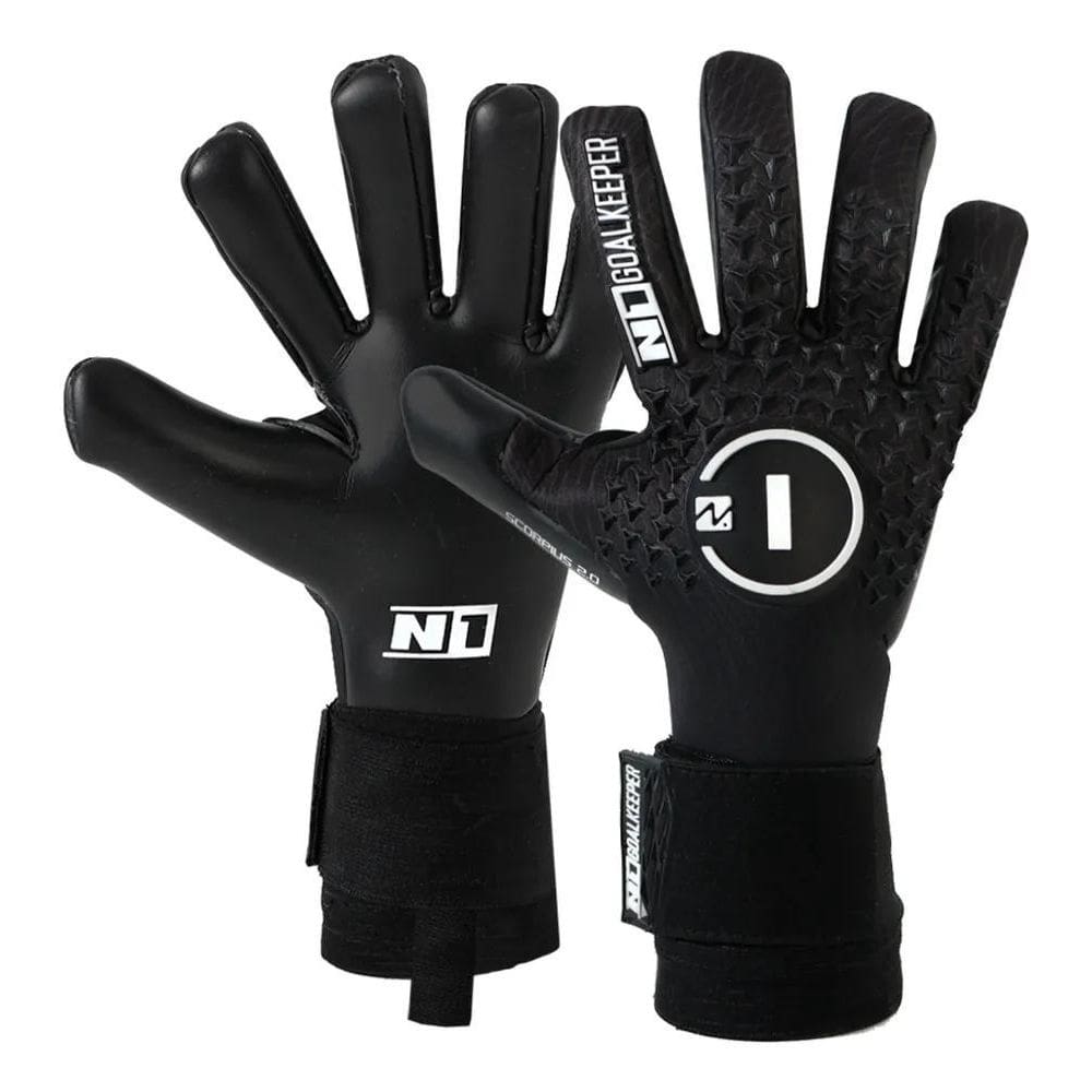2X Luva De Goleiro Profissional N1 Scorpius