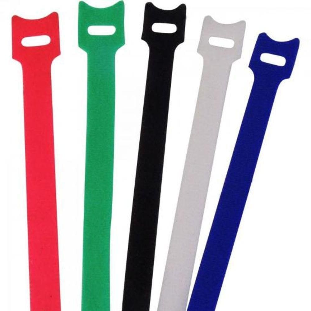 Abracadeira Autofixavel Com 5 14x330mm Autoflex Colorido Brasfort