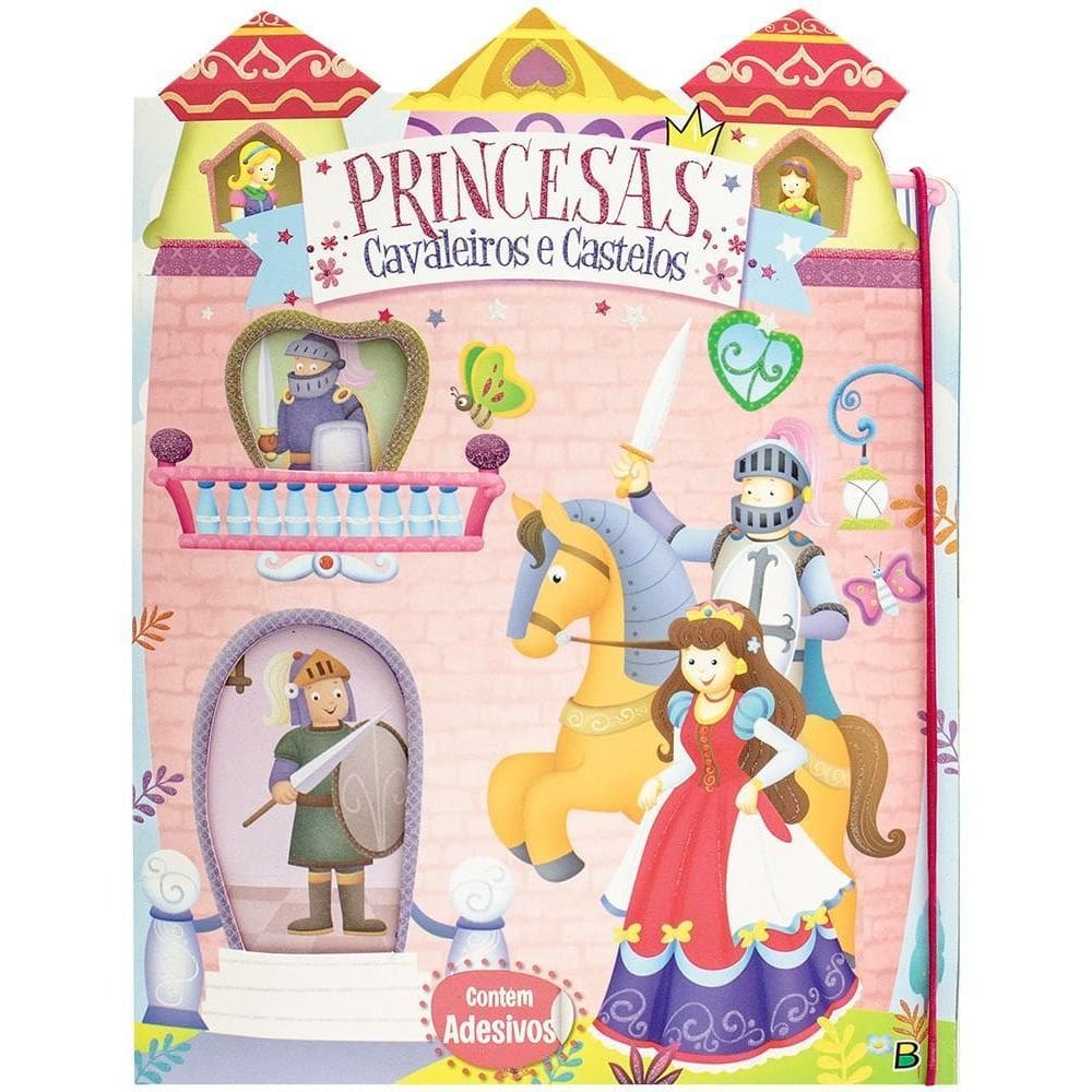 Livro de Cenários com Adesivos - BrasiLeitura - 20 Páginas