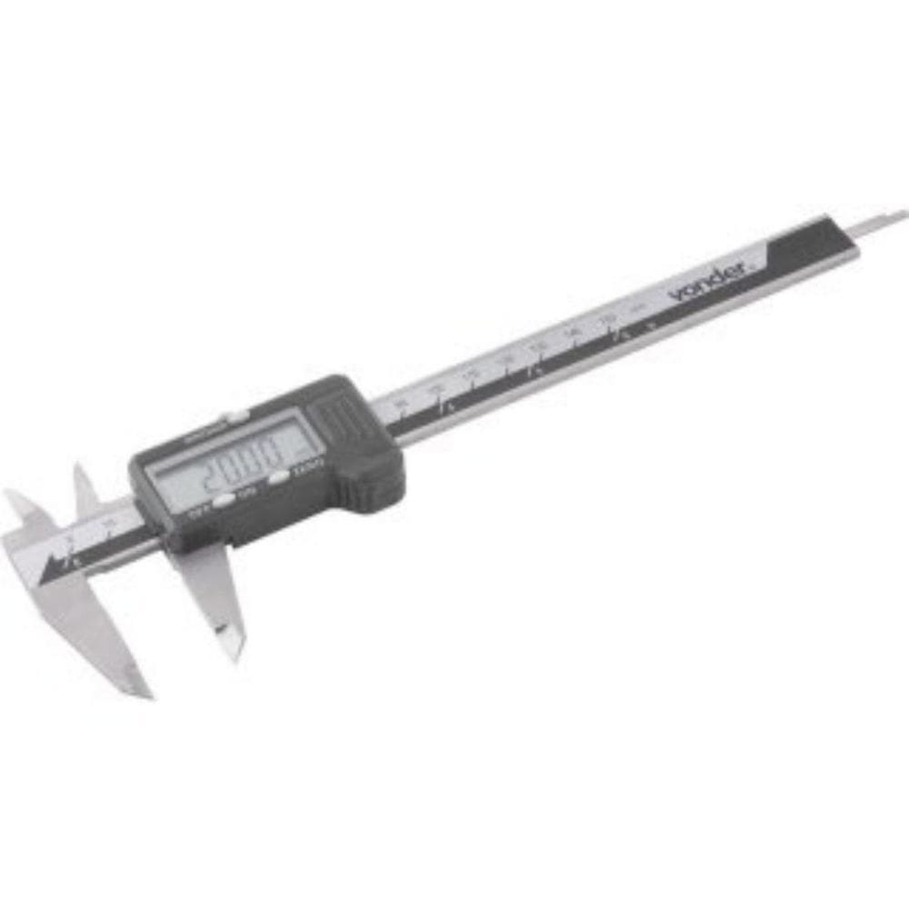 Paquímetro Digital 150Mm X 6 Pol. 3525150153 Pd-150 Vonder
