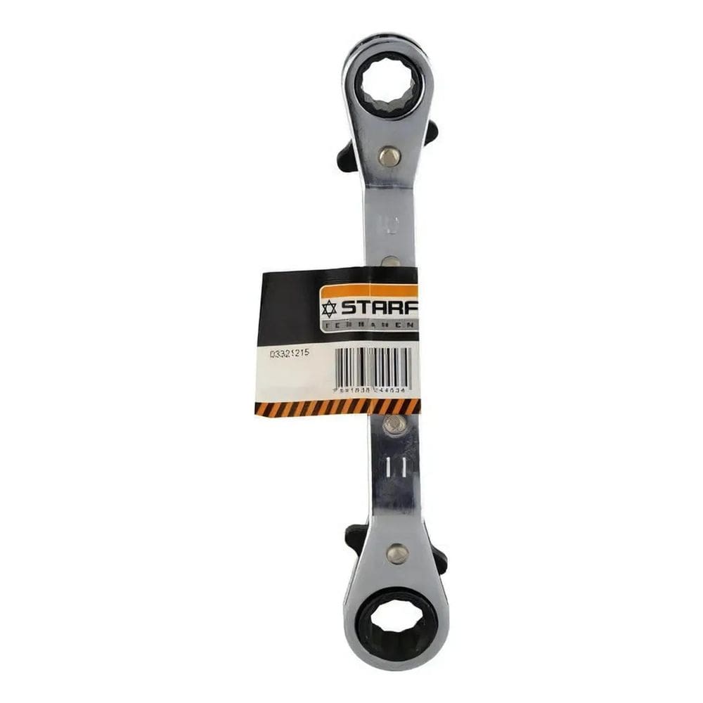 Chave Estrela Aço Com Catraca 12Mm X 13Mm - Starfer