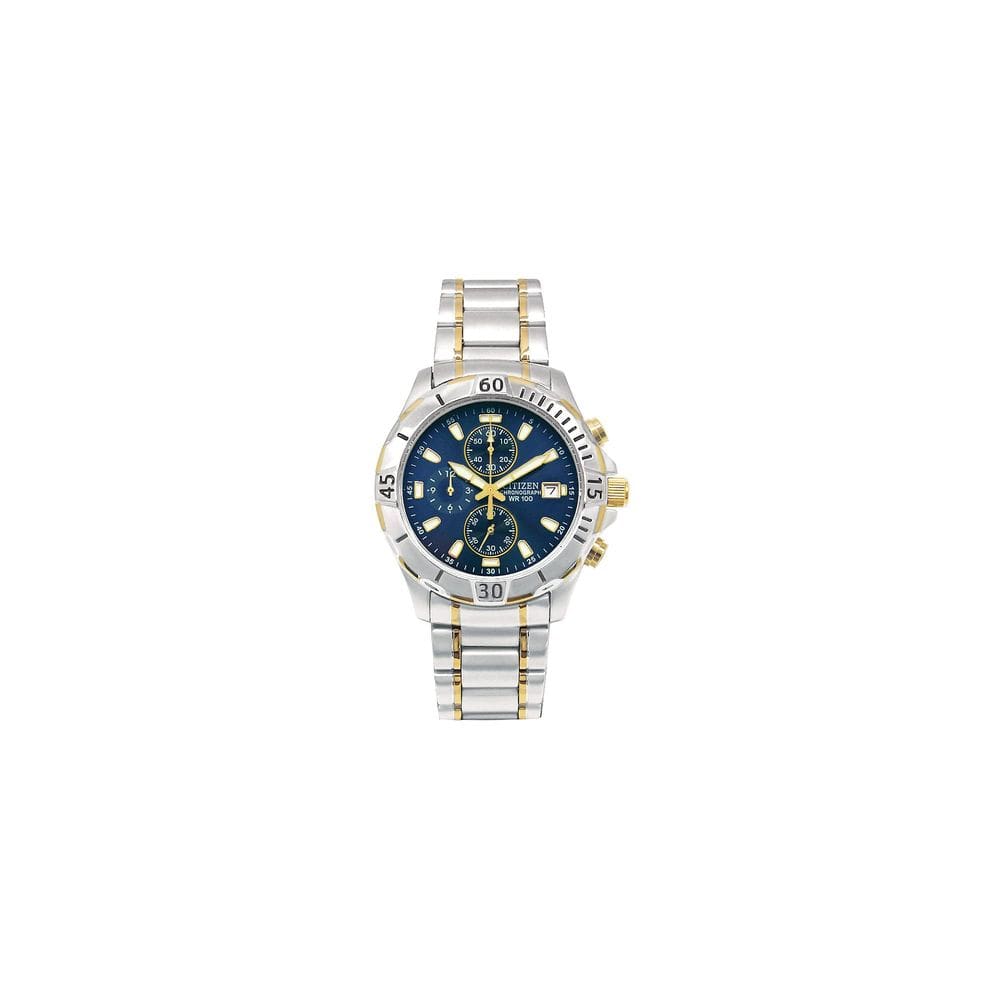 Relógio Citizen Quartz AN3394-59L clássico de dois tons para homem