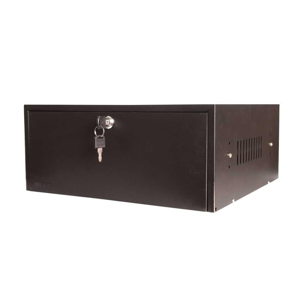 Mini Rack A170 Organizador Horizontal Com Bandeja 15 Preto
