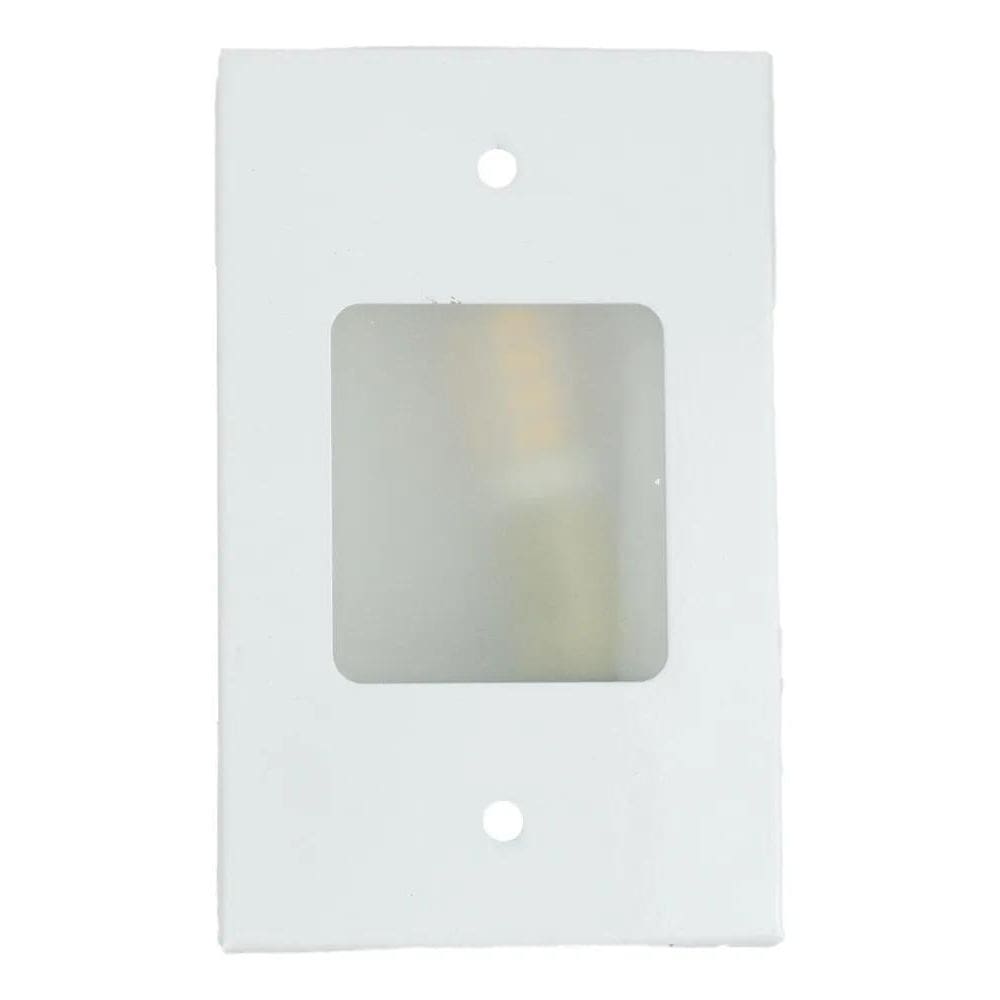 2X Luminária Balizador Parede Escada 4X2 + 1 Led G9 Halopin