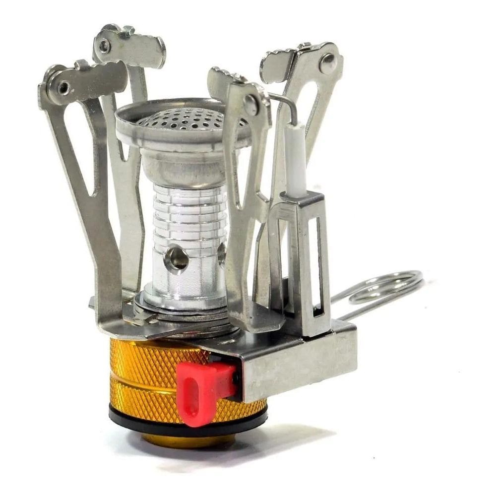 Mini Fogareiro Portátil 2 Modelos Acend Aut Ou Man Camping