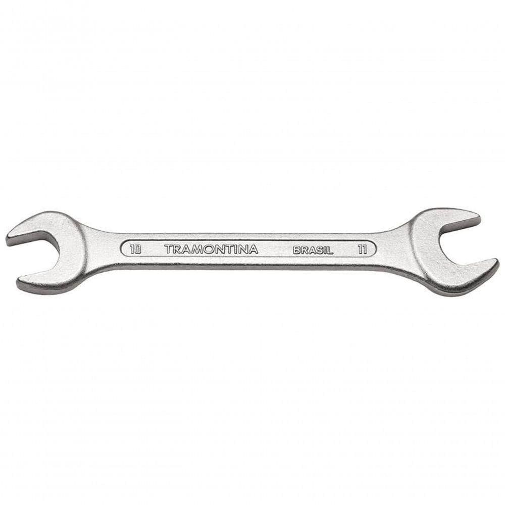 Chave Fixa Tramontina Basic 10x11 Mm Com Corpo Em Aço Especial Cromado