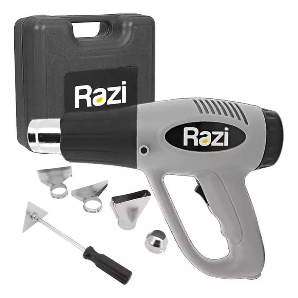 Soprador Térmico 1500W Com Acessórios Razi Rz-Sk1500 Cinza