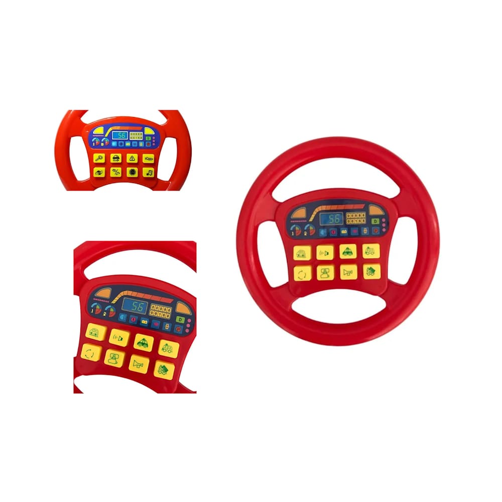 Brinquedo Volante Carro Musical Infantil Sonoro Interativo