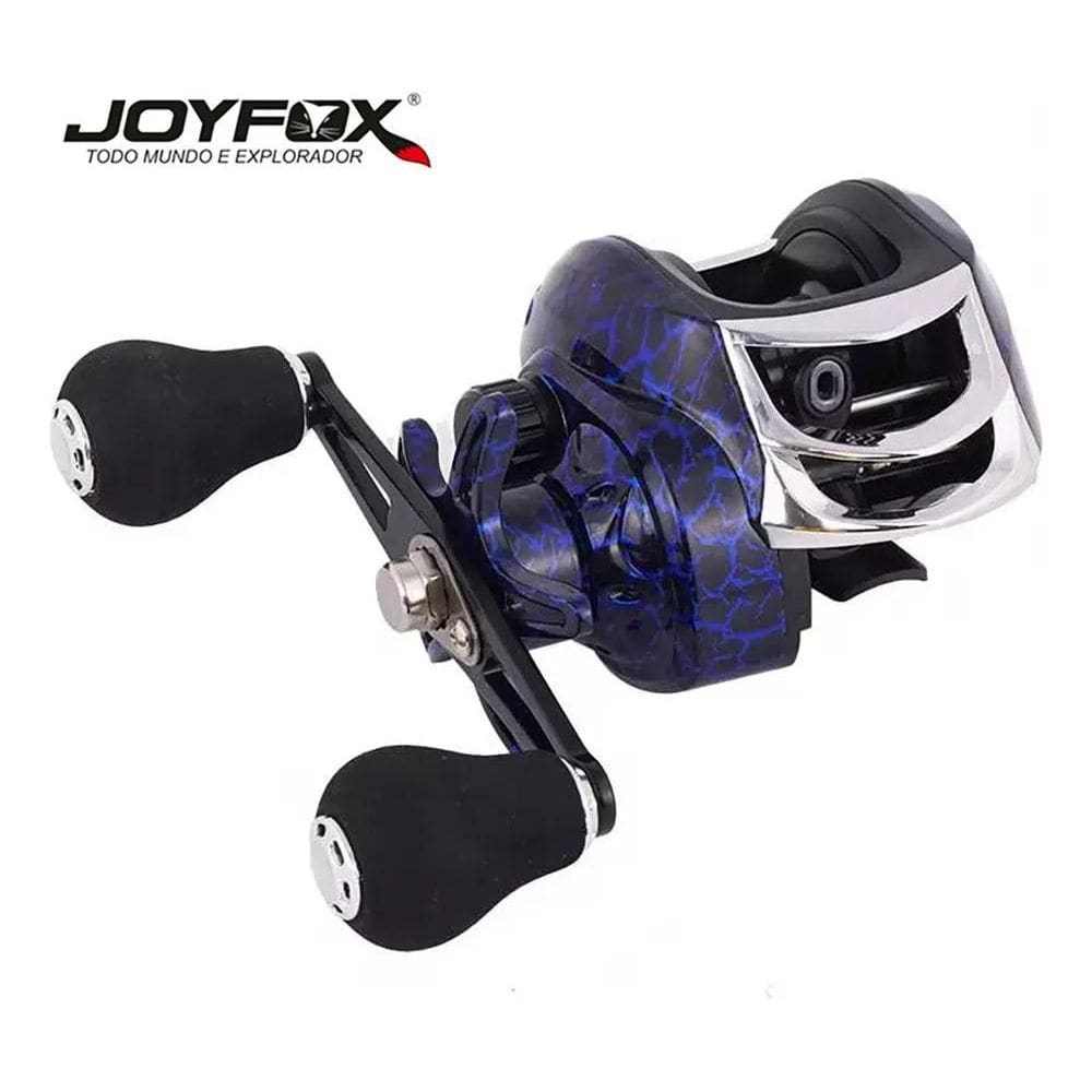 2X Carretilha De Pesca 7.1:1 Joyfox 18 Rolamentos 8Kg Carret