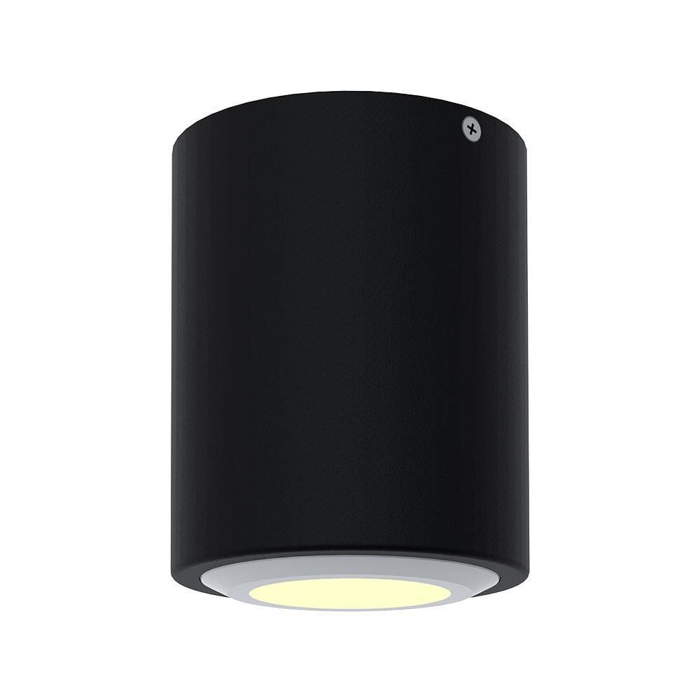 Luminária Plafon Taschibra De Sobrepor Cannon Par 38 Preto