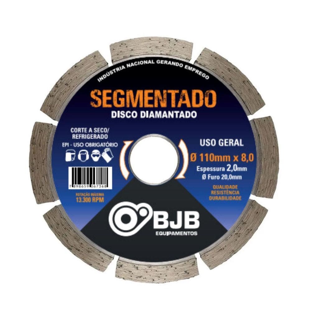 Disco Corte Diamantado Concreto Serra Para Makita 110Mm