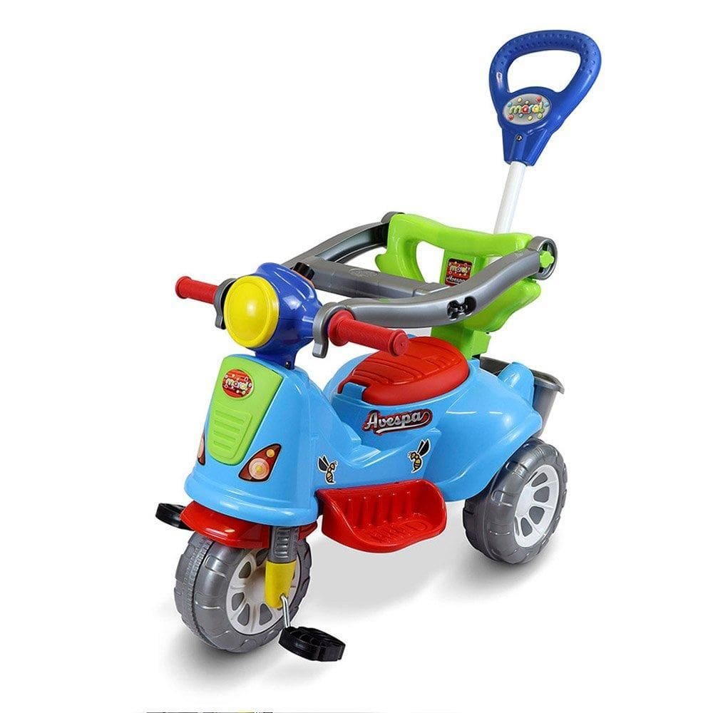 Carrinho De Passeio Infantil Triciclo Avespa - Colorido