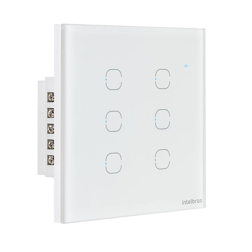 Interruptor Smart Wi-fi Touch 6 Teclas Branco Ews 1006 4850030