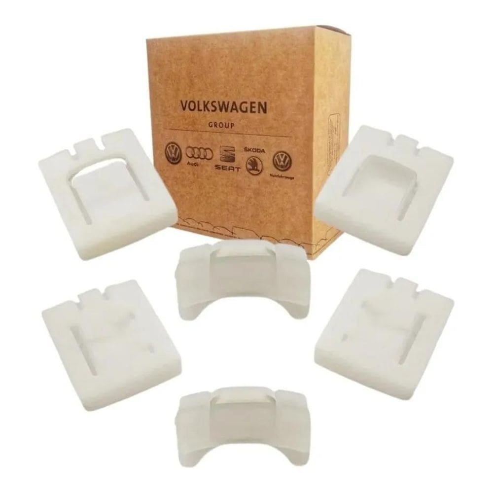 Kit Bucha Porca Guia Trilho Banco Gol Voyage G3 G4 G5 G6 Ori