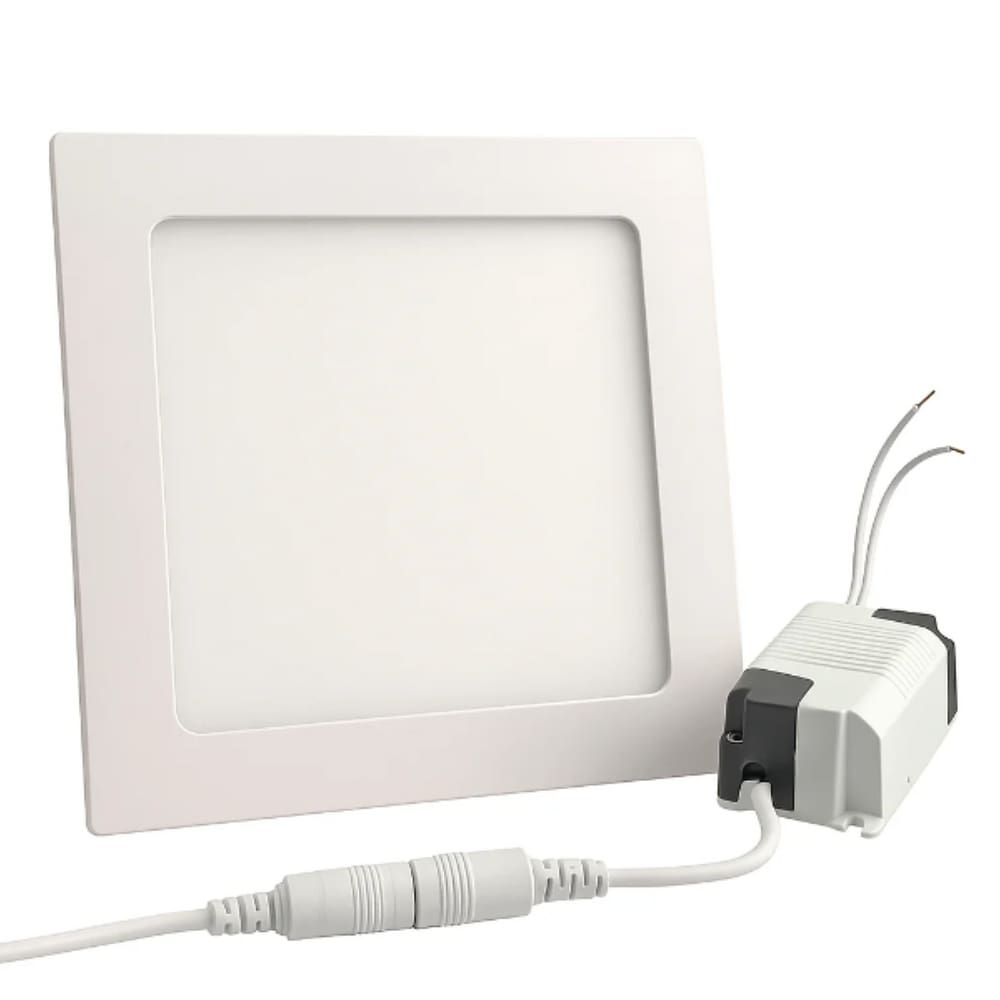 Plafon Painel de led Quadrado 17cm Bivolt 12W 6500k