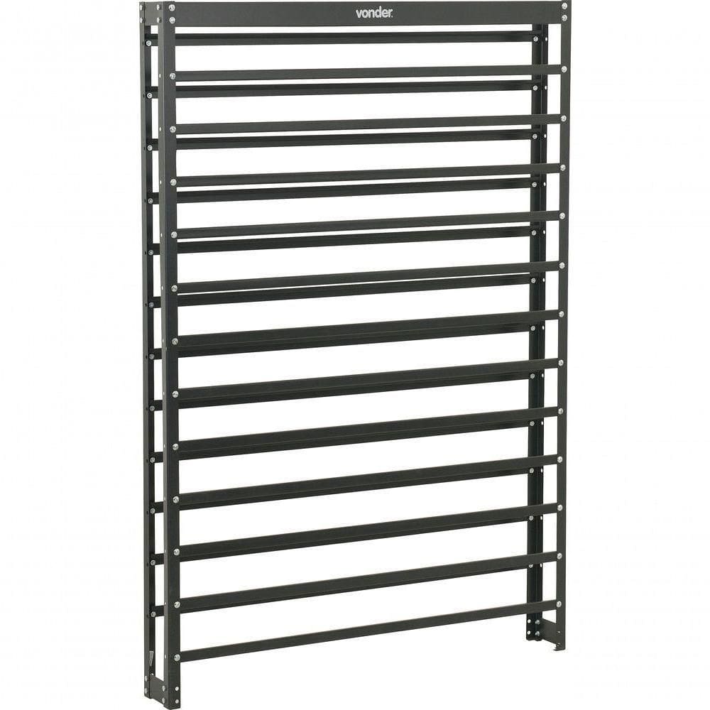 Estante Gaveteiro Metálica 150x101x16cm 108 Peças 108-3