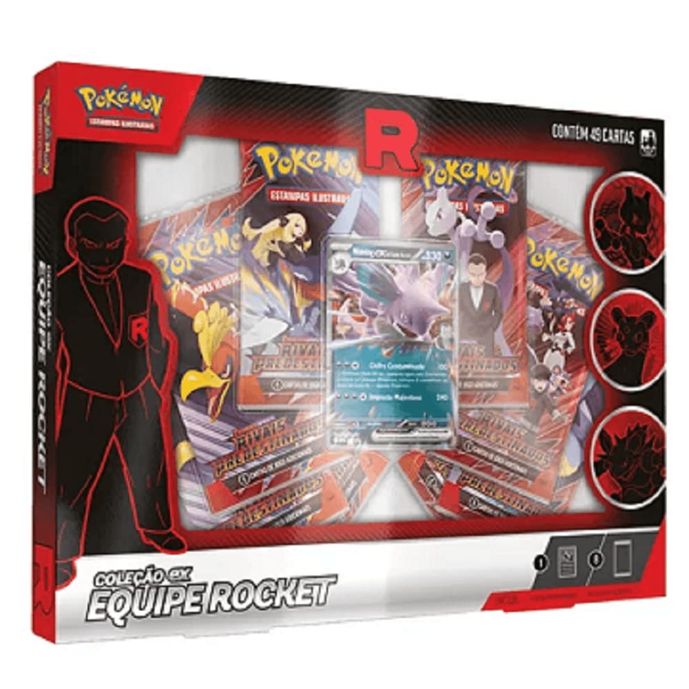 Pokemon Box - Colecao Ex Equipe Rocket -  Nidoking COPAG DA AMAZONIA