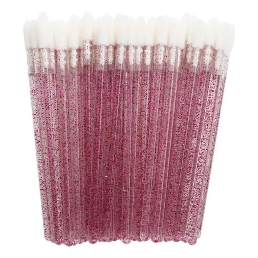 Kit Aplicador Pincel Descartável Batom Gloss Limpeza Cílios