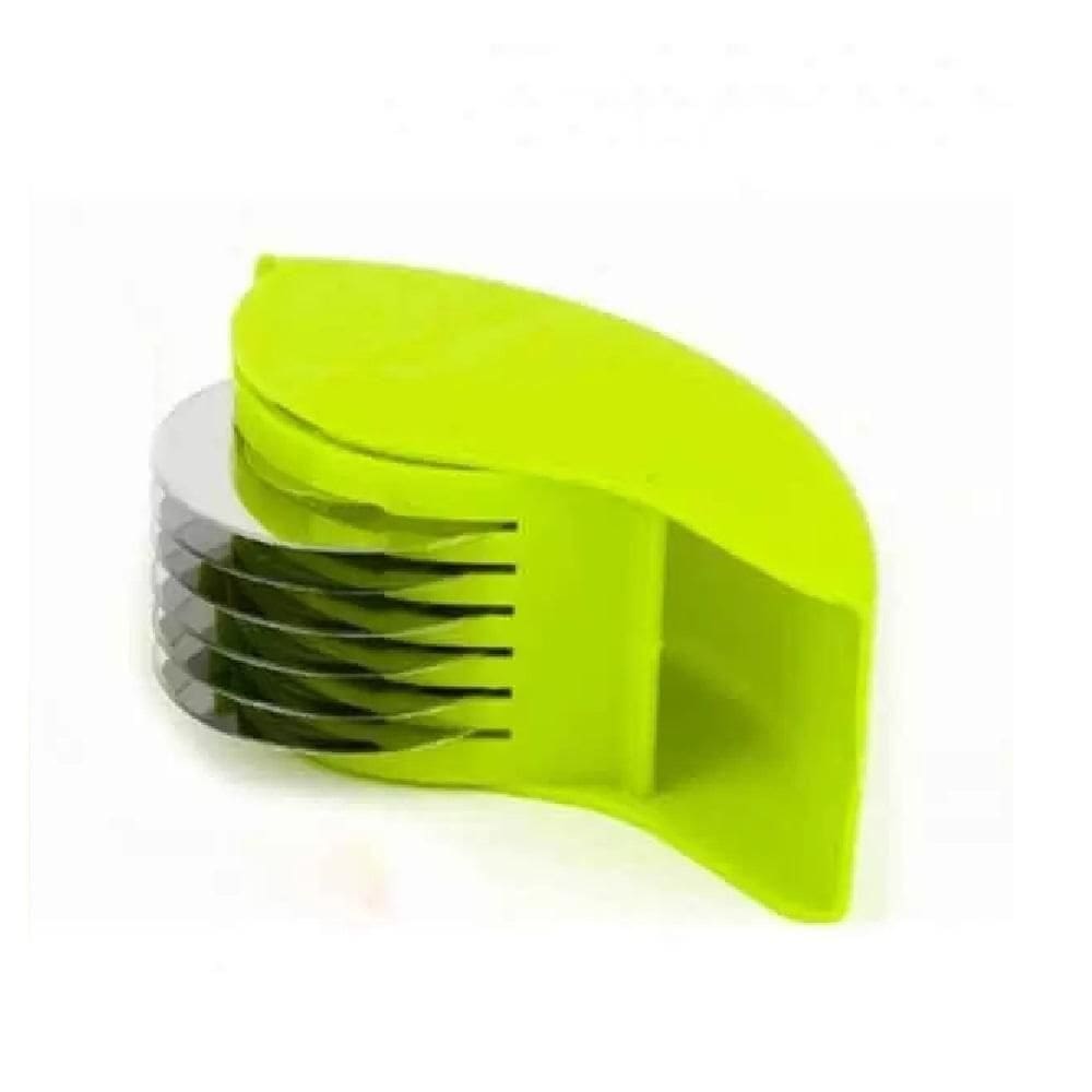 Picador De Temperos Cortador Ervas Massas Macarrao 6 Laminas Inox Rolo Moedor Fatiador Triturador