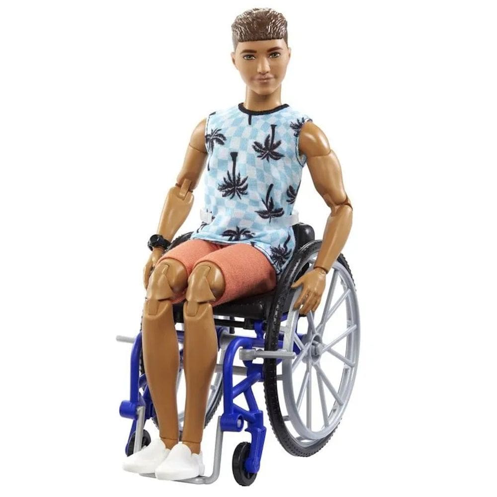 Boneco Ken Fashionista com Cadeira de Rodas - Mattel