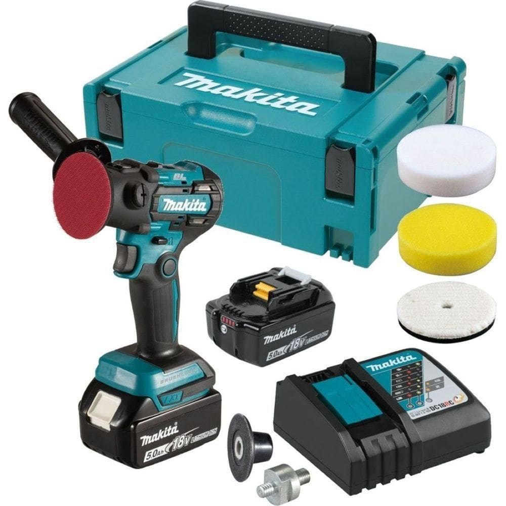 Lixadeira Vertical 75mm 18v Com 2 Baterias Dpv300rtj Makita