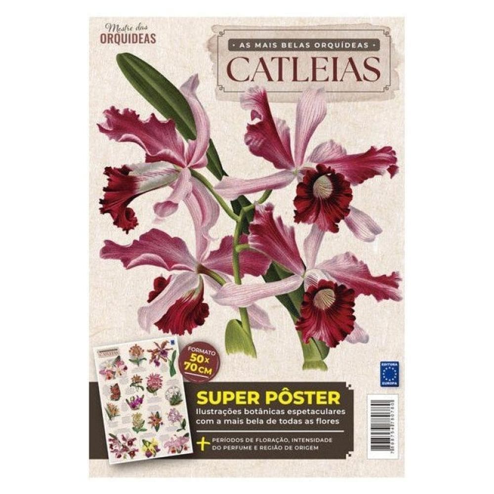 Pôster Mestre Das Orquídeas - As Mais Belas Orquídeas - Catleias