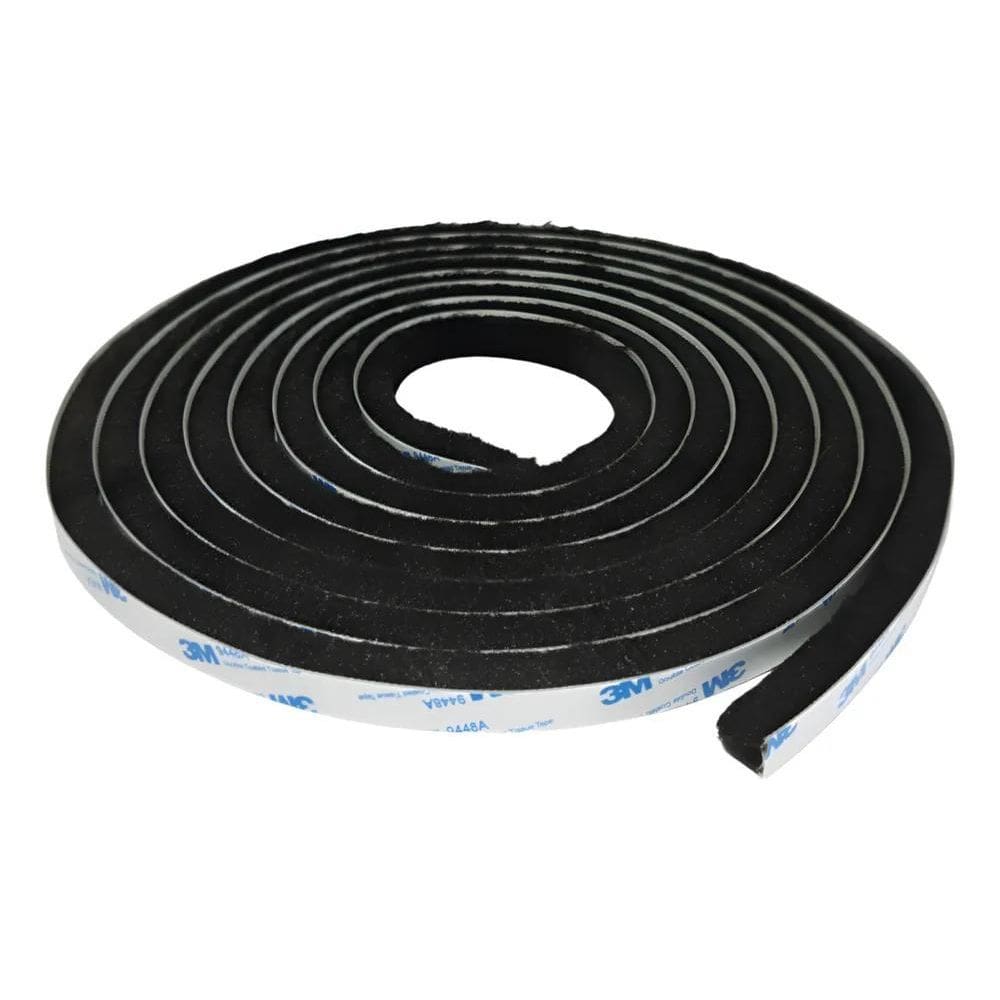 2X Escovinha Veda Fresta Vedação Janela Porta 14X12Mm -5 Met