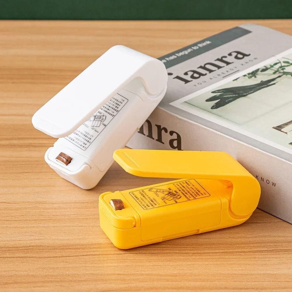 Seladora Embalagens Selador Manual Sacos Mini Portatil Plastico Compacta Plasticas Multiuso A Pilha