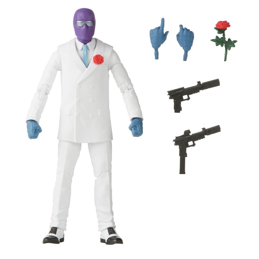 Boneco de ação Marvel Legends Series Rose Spider-Man 15cm