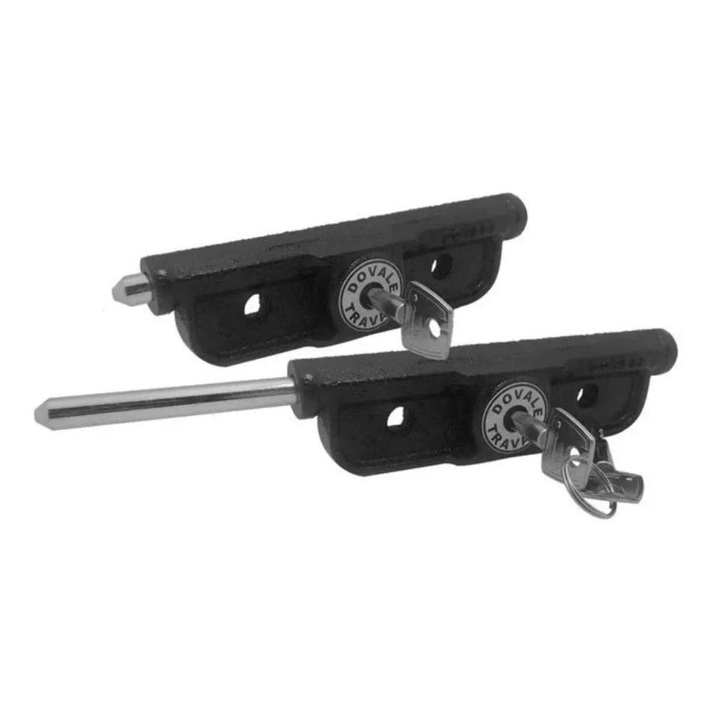 2X 2 Trava Lateral Para Porta De Aço De Enrolar Chave Tetra