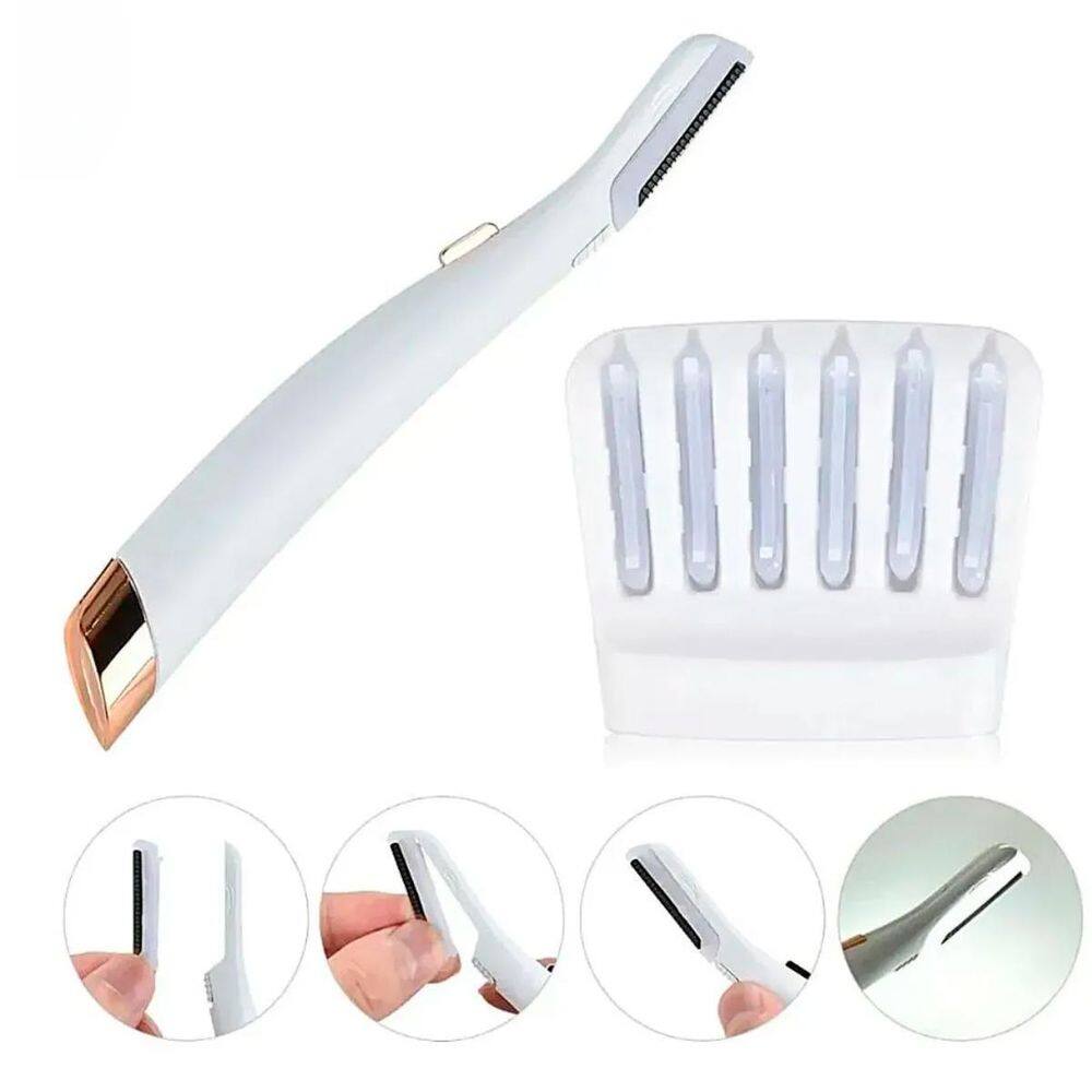 Esfoliador De Pelos Faciais Portátil Com Cabo Firme