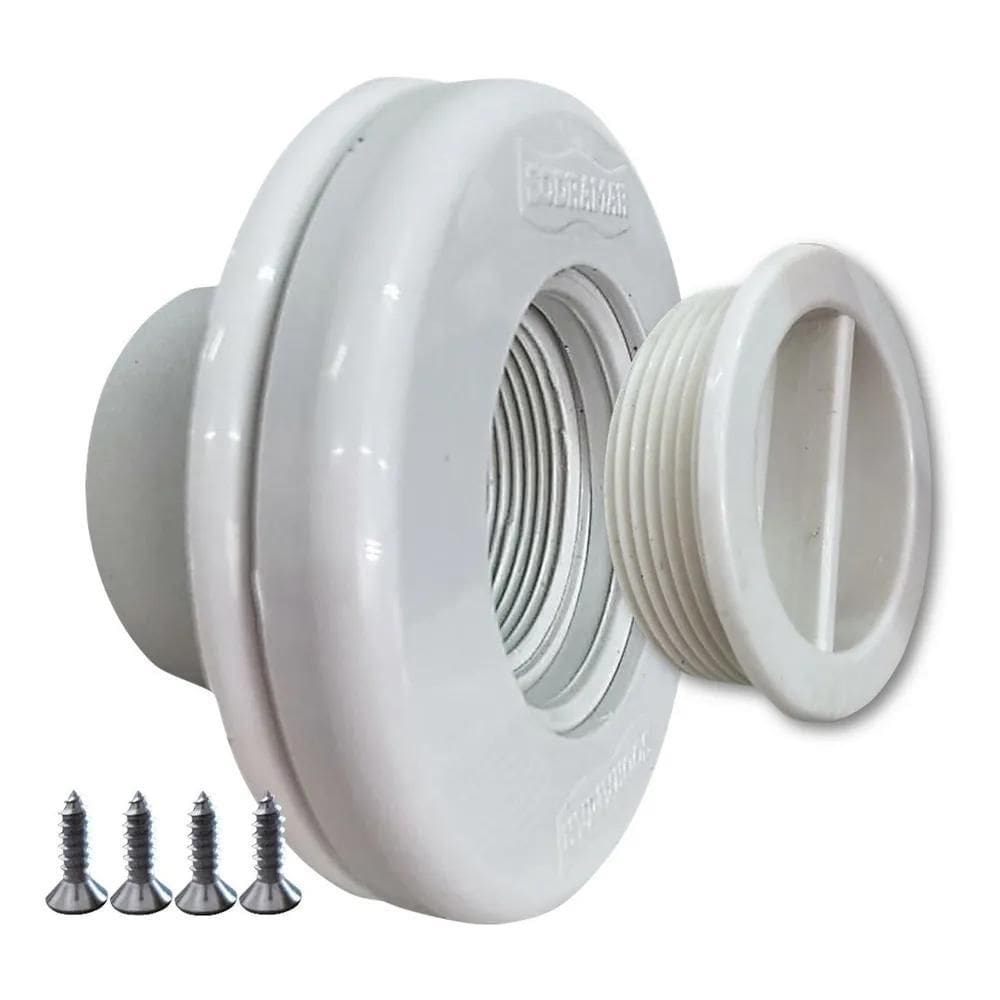 2X Dispositivo Aspiração Abs 50Mm S/ Rosca Vinil Sodramar