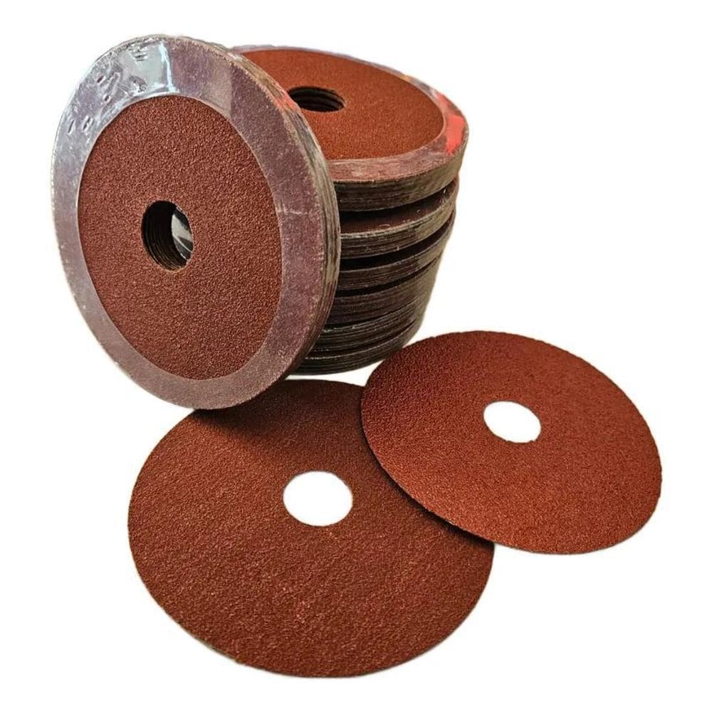2X Kit 10 Disco Lixa Metal Madeira 115Mm 4.1/2 - Esmerilhade