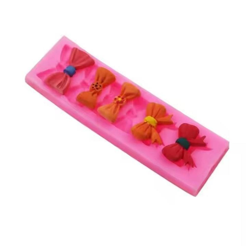 Molde Silicone Laço Laços Lacinhos Medios Biscuit Fondant
