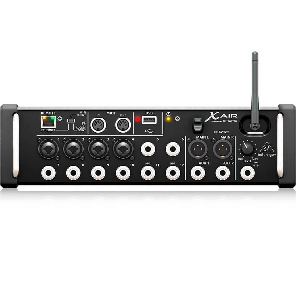 Mesa De Som Digital Behringer X-Air Xr12 12 Canais Bivolt