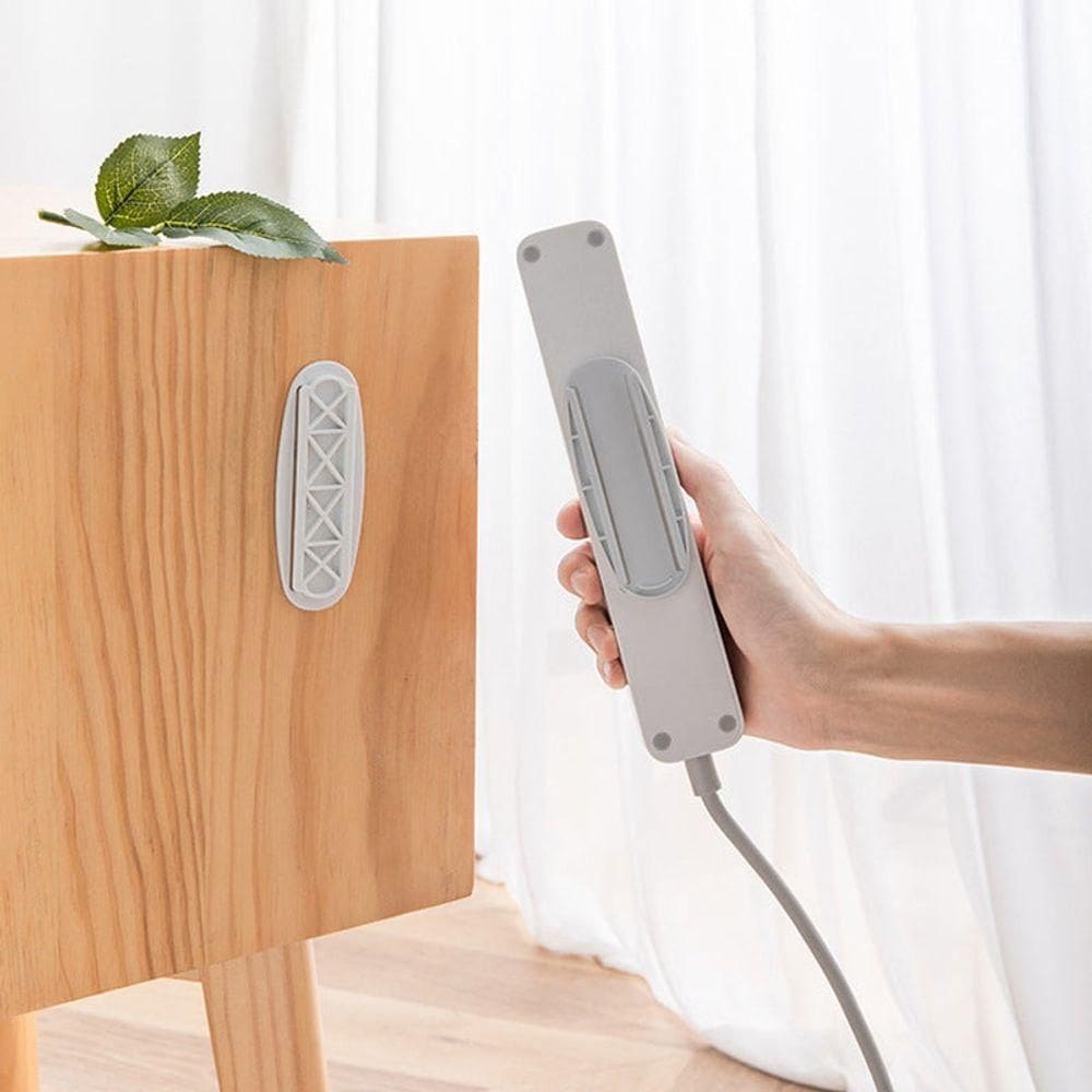 Suporte De Parede Para Roteador E Régua De Energia - Instalação Sem Furacão