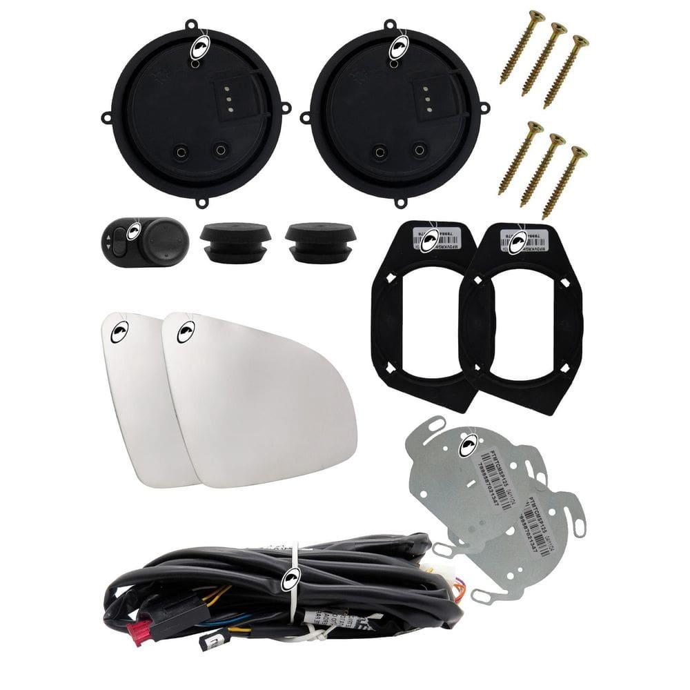 Kit Retrovisor Elétrico Simples Corsa Classic 1996 Em Diante