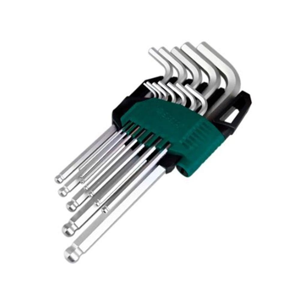 Jogo De Chave Allen 1,5 A 10Mm 09 Peças St09129L Sata