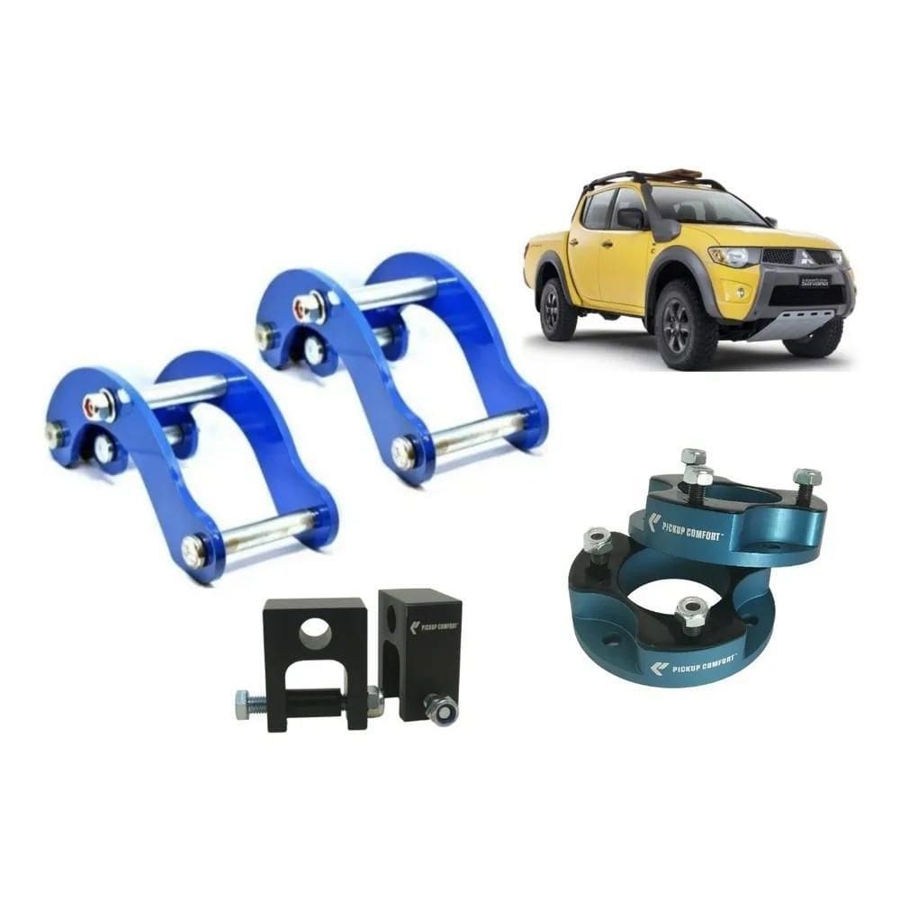 2X Kit Lift 2Pol Completo Pickup Comfort Mitsubishi L200 Tri