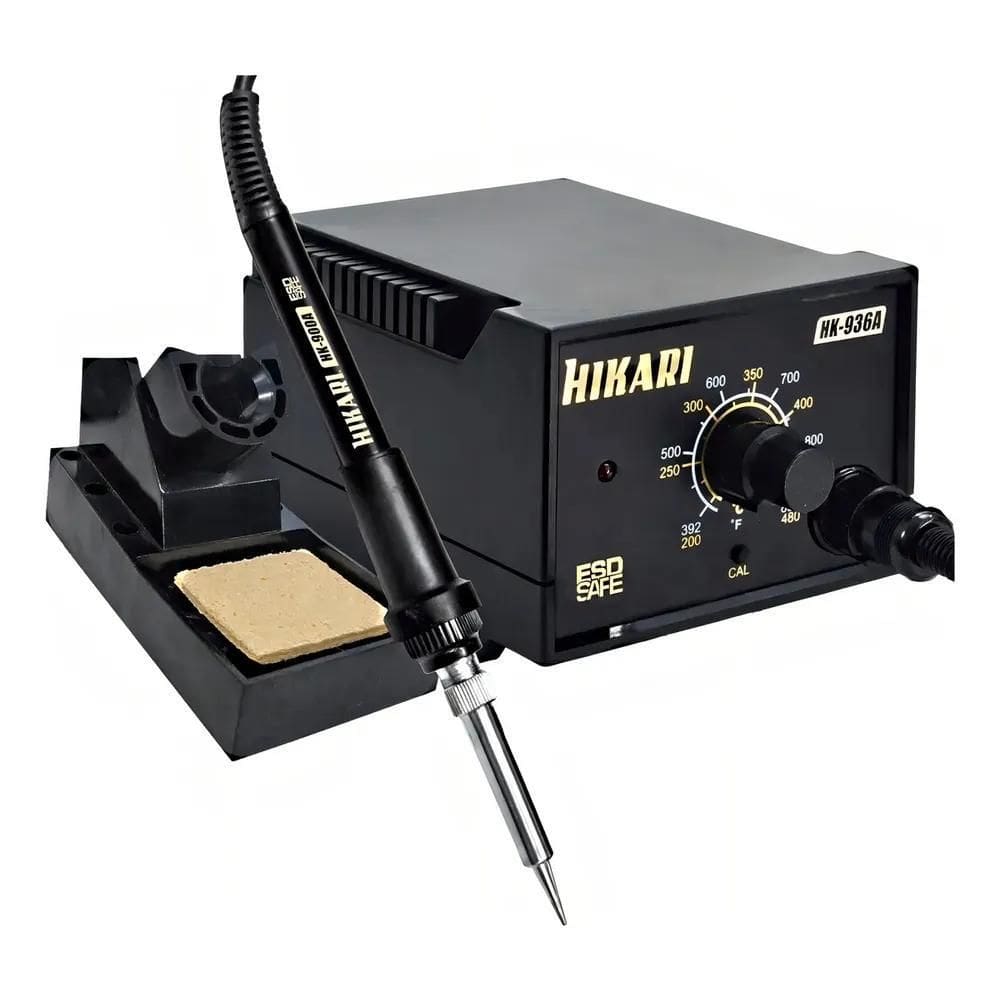 2X Estação De Solda Analógica Hikari 936A