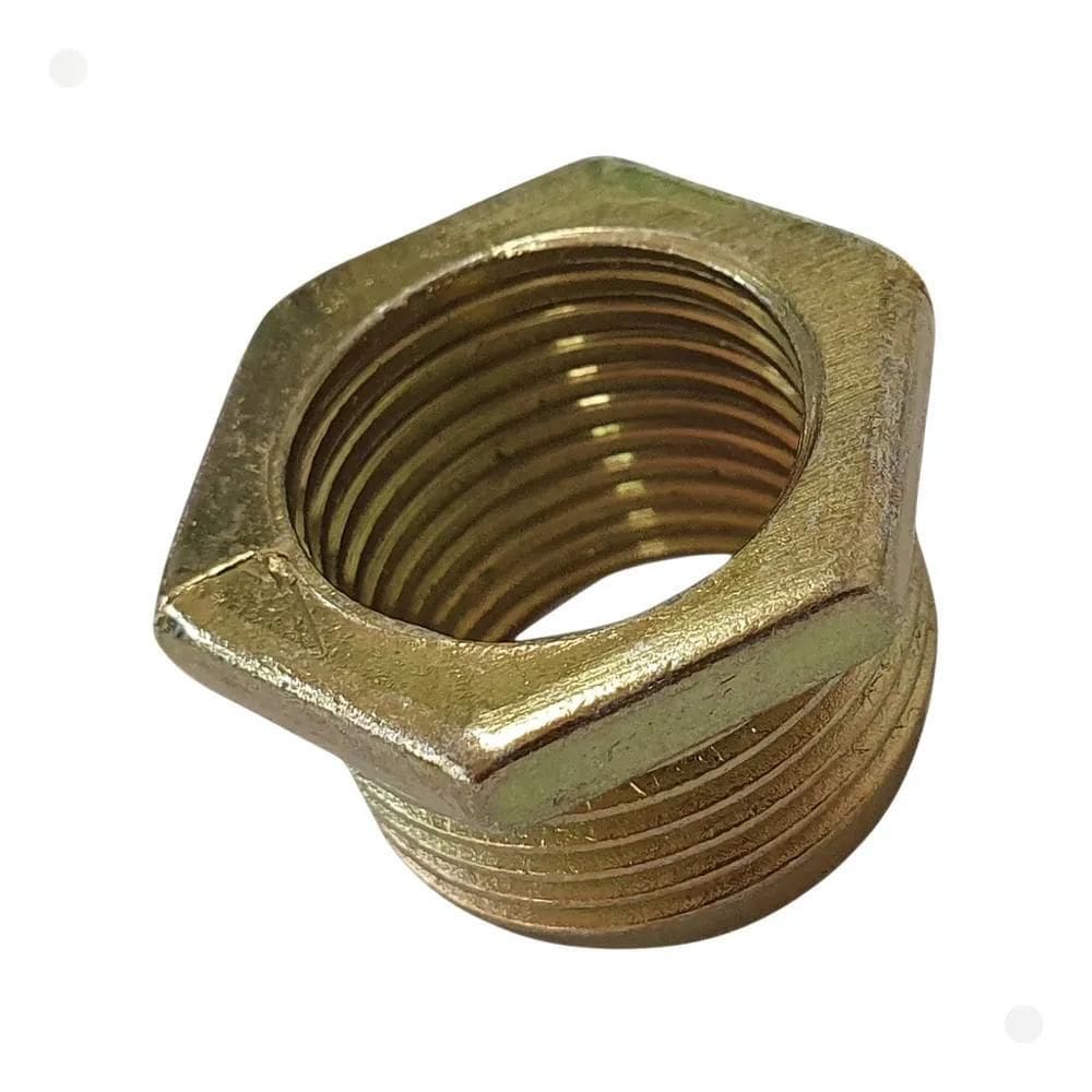 2X Set Bucha Niple De Reversão Redução Em Metal Femea 3/4 X