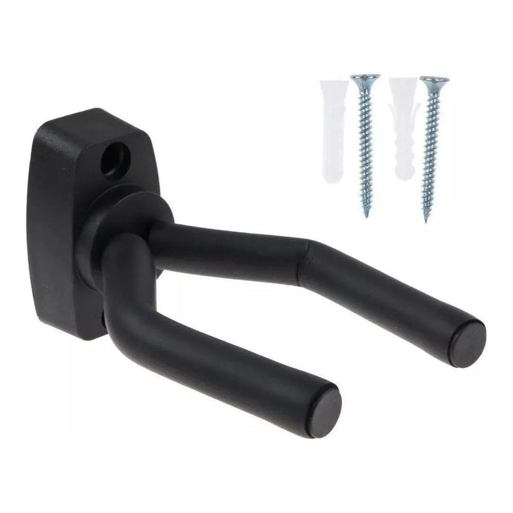 Suporte Parede Violão Guitarra Buchas E Parafusos Ajustável