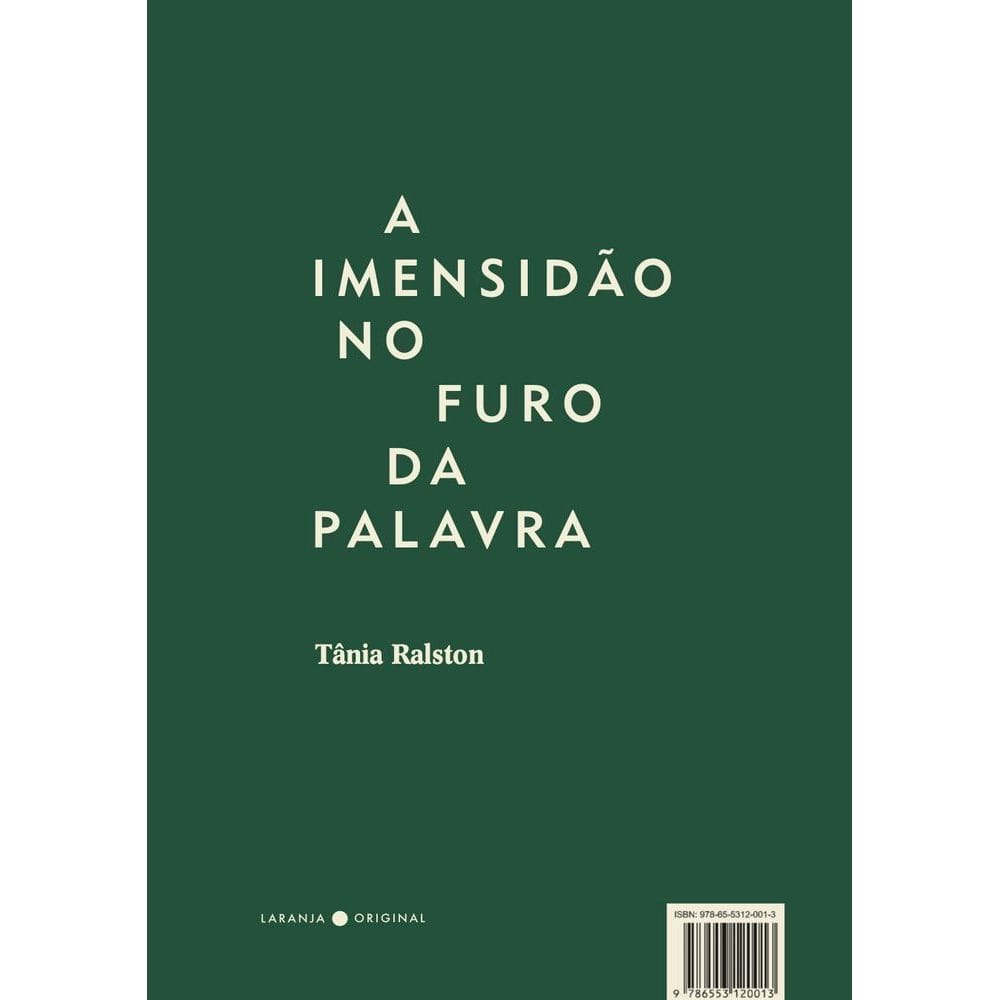 A Imensidão no Furo da Palavra