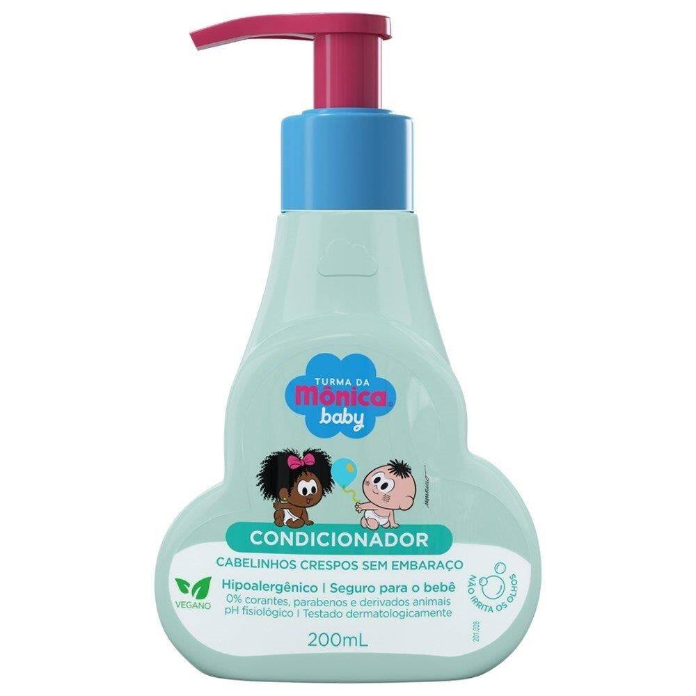 Condicionador Turma Da Monica Baby Cabelinhos Crespos Sem Embaraco 200Ml
