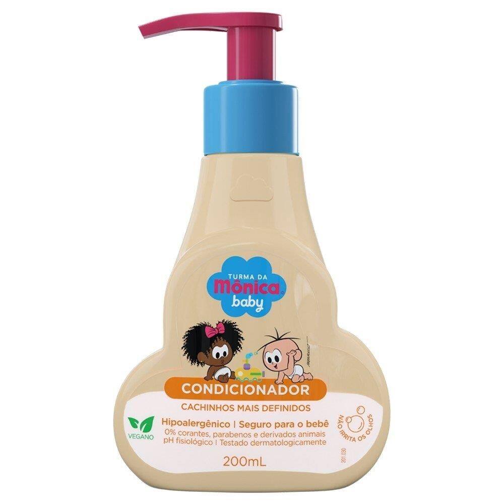 Condicionador Turma Da Monica Baby Cachinhos Mais Definidos 200Ml