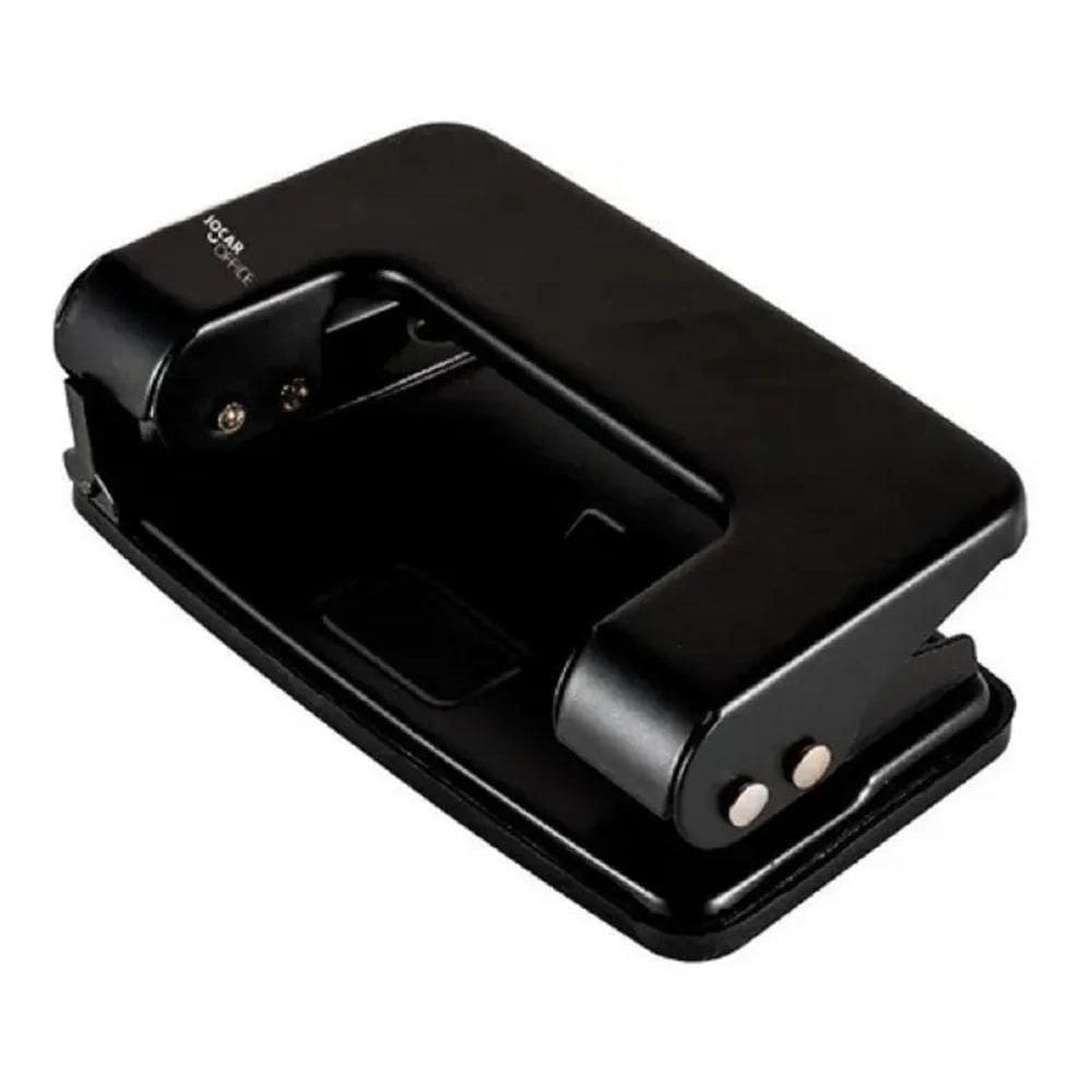 2X Furador Perfurador Papel Eva Scrapbook 2 Furos 12 Folhas