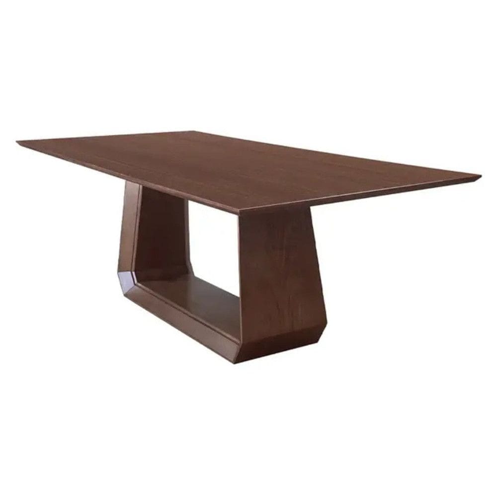 Mesa de Jantar 8 a 10 Lugares Tampo de Madeira Laminada Luna Ceval