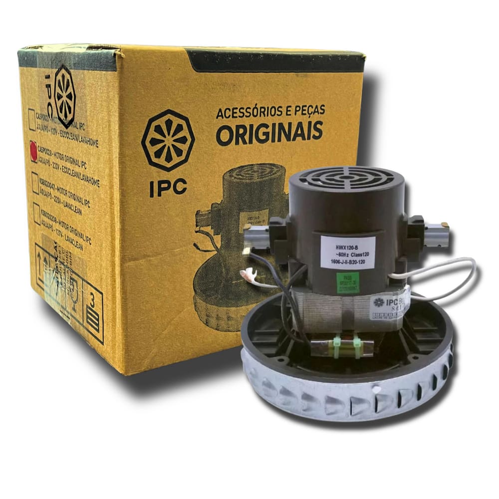 Motor Água e Pó Extratora Ecoclean/Lavahome 127V IPC