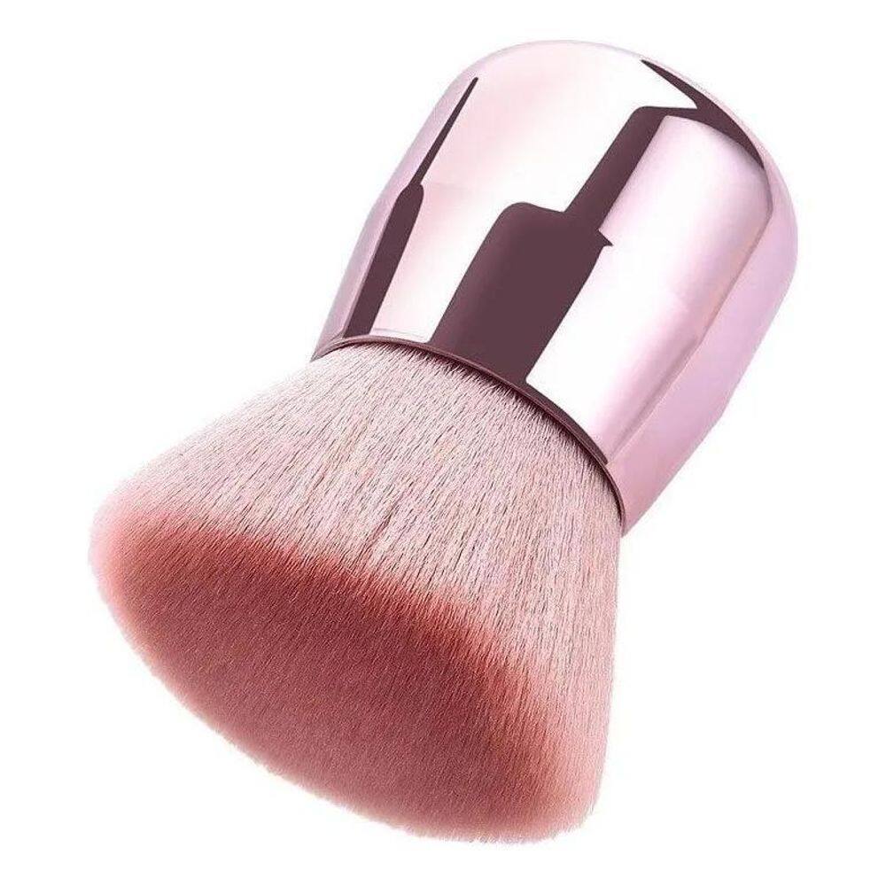 Pincel Kabuki Fofo Macio Para Maquiagem Selar Make Pó Blush